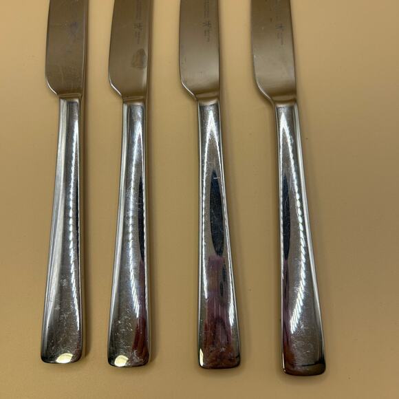 4 New French Hollow Knife Metro Stainless J A Henckels Zwilling Stainless 9 1/4" - Picture 3 of 3